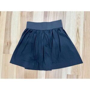 Necessary Objects Vintage 2000s Black Flare Skirt M